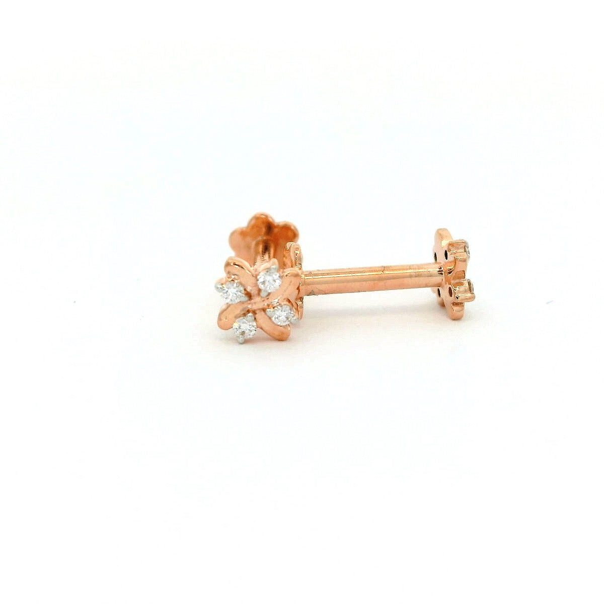 Petite Petal Diamond Studs   - 2stdd30