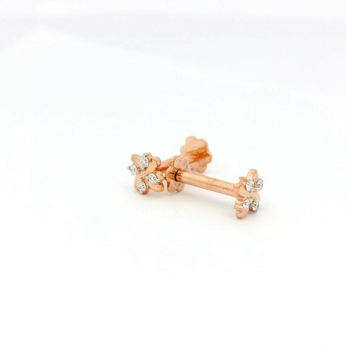 Petite Petal Diamond Studs   - 2stdd30