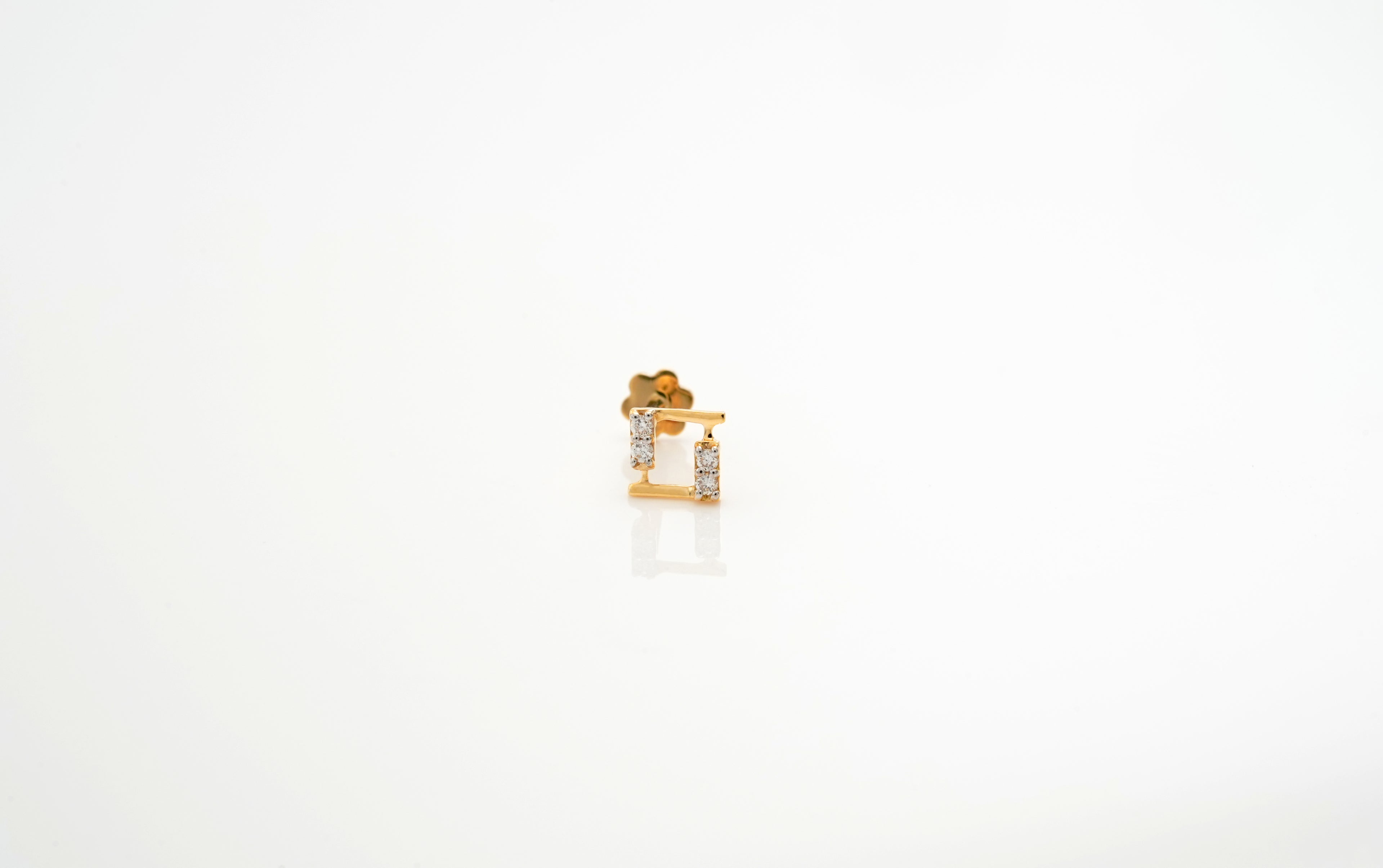 Diamond Frame Nosepin  -NPD249