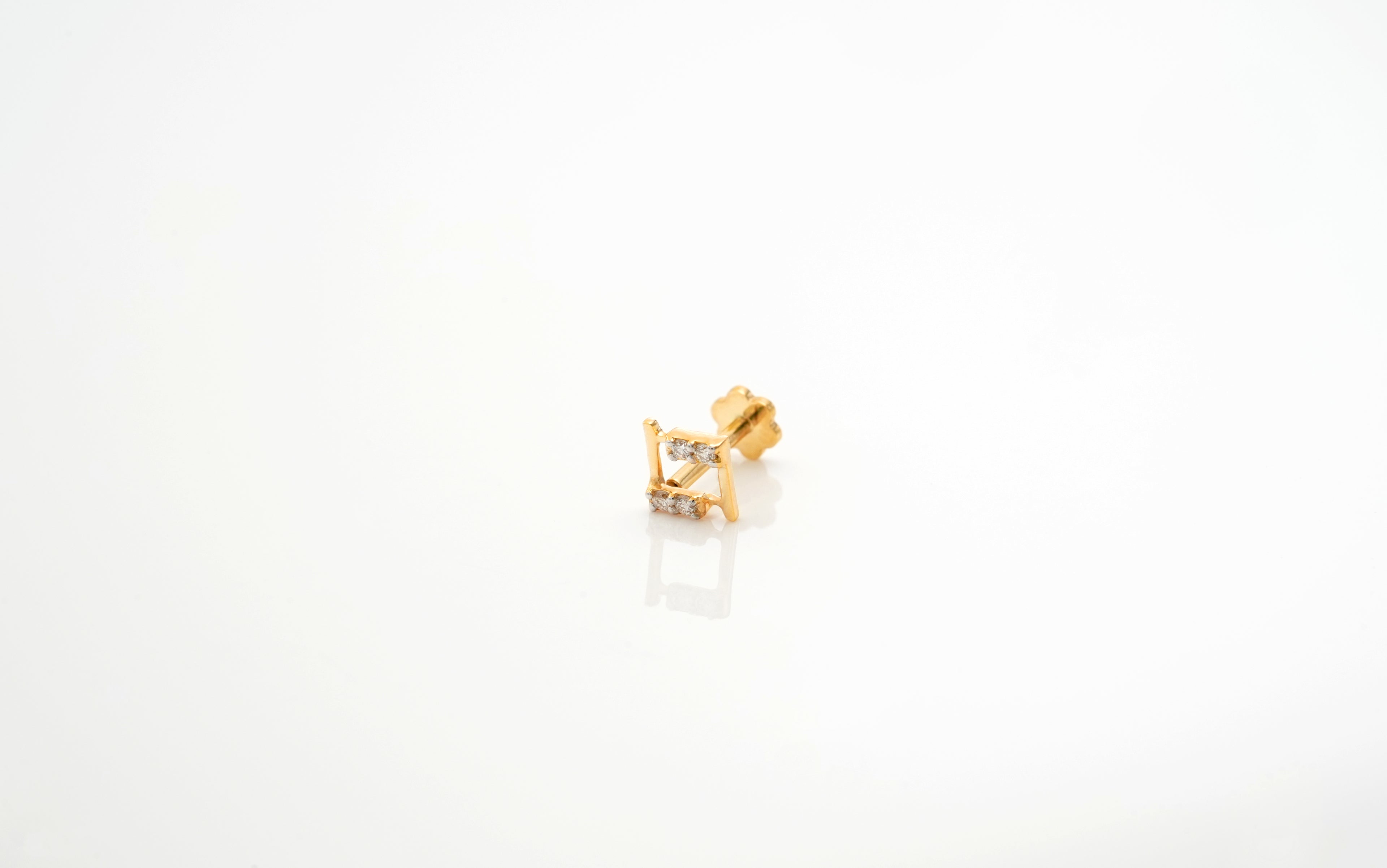 Diamond Frame Nosepin  -NPD249