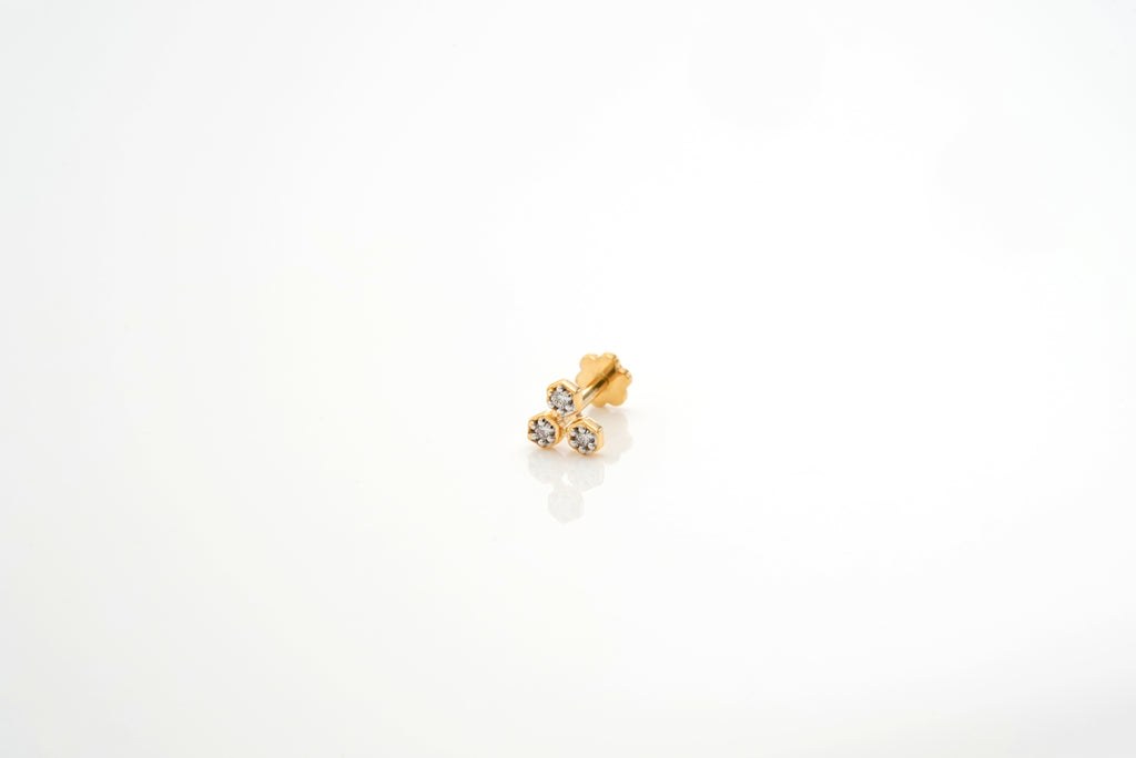 Hexa Tri Nose pin  - NPD144