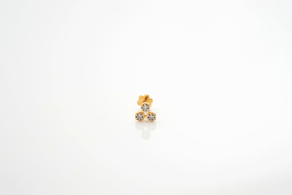 Hexa Tri Nose pin  - NPD144