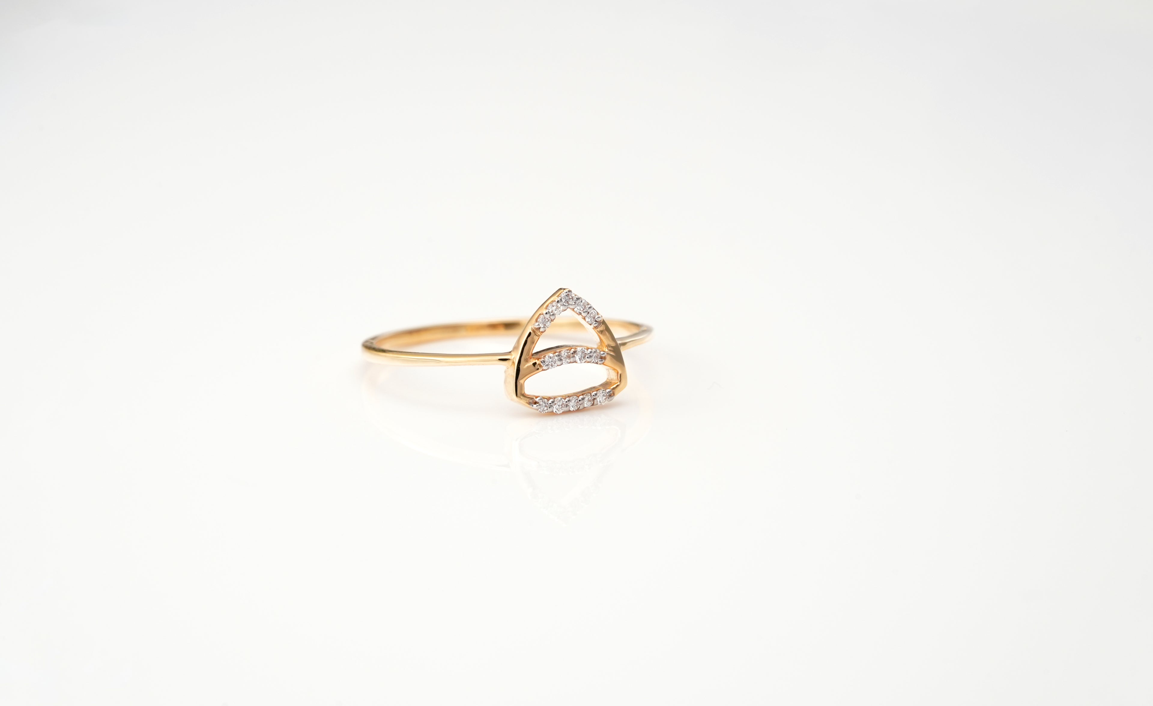 Radiant Pyramid Ring  - RGD