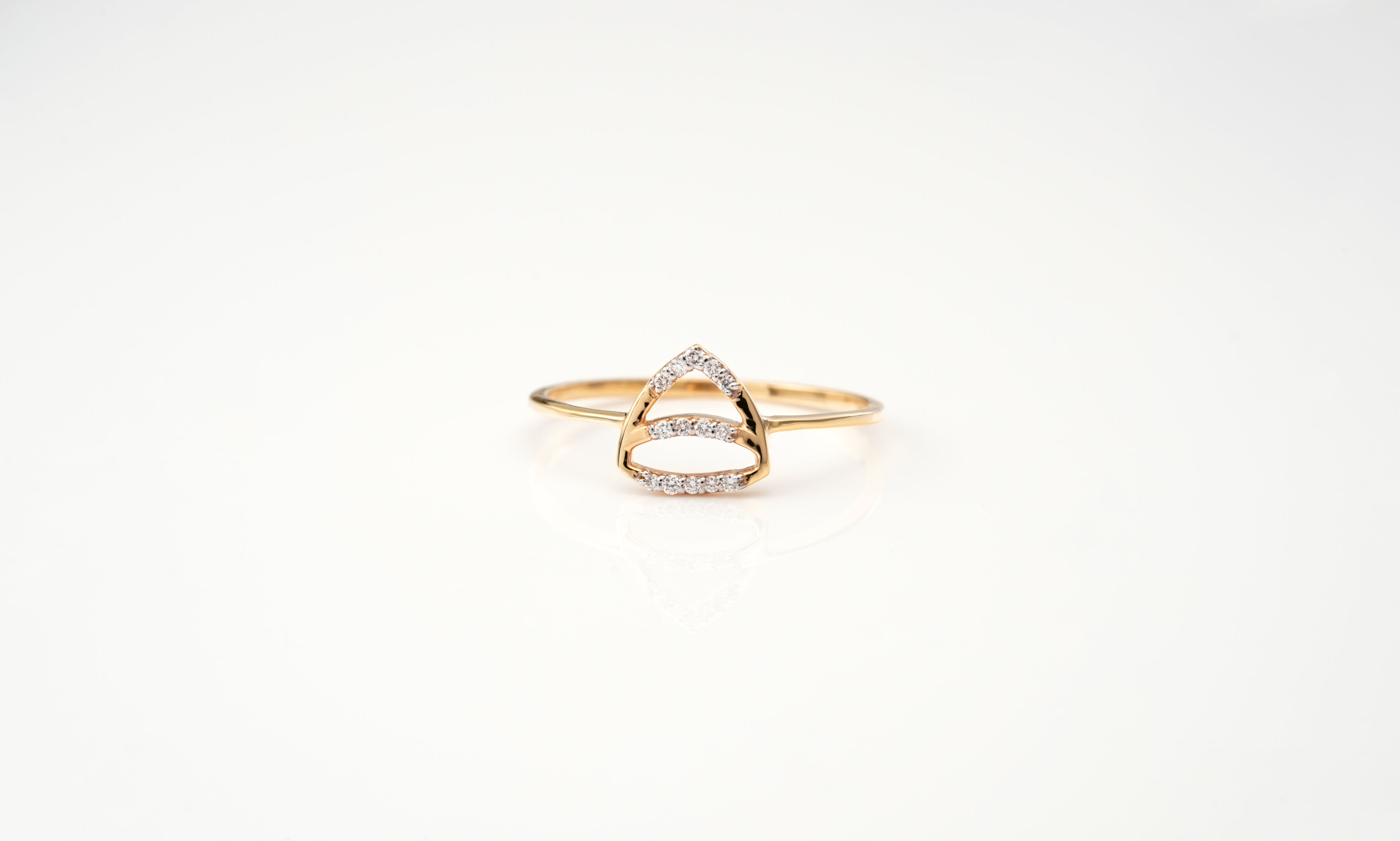 Radiant Pyramid Ring  - RGD
