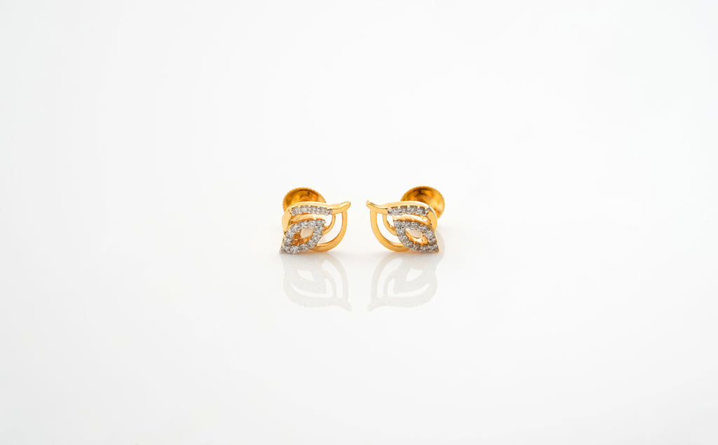 Gleaming Flora Earrings - STDD303
