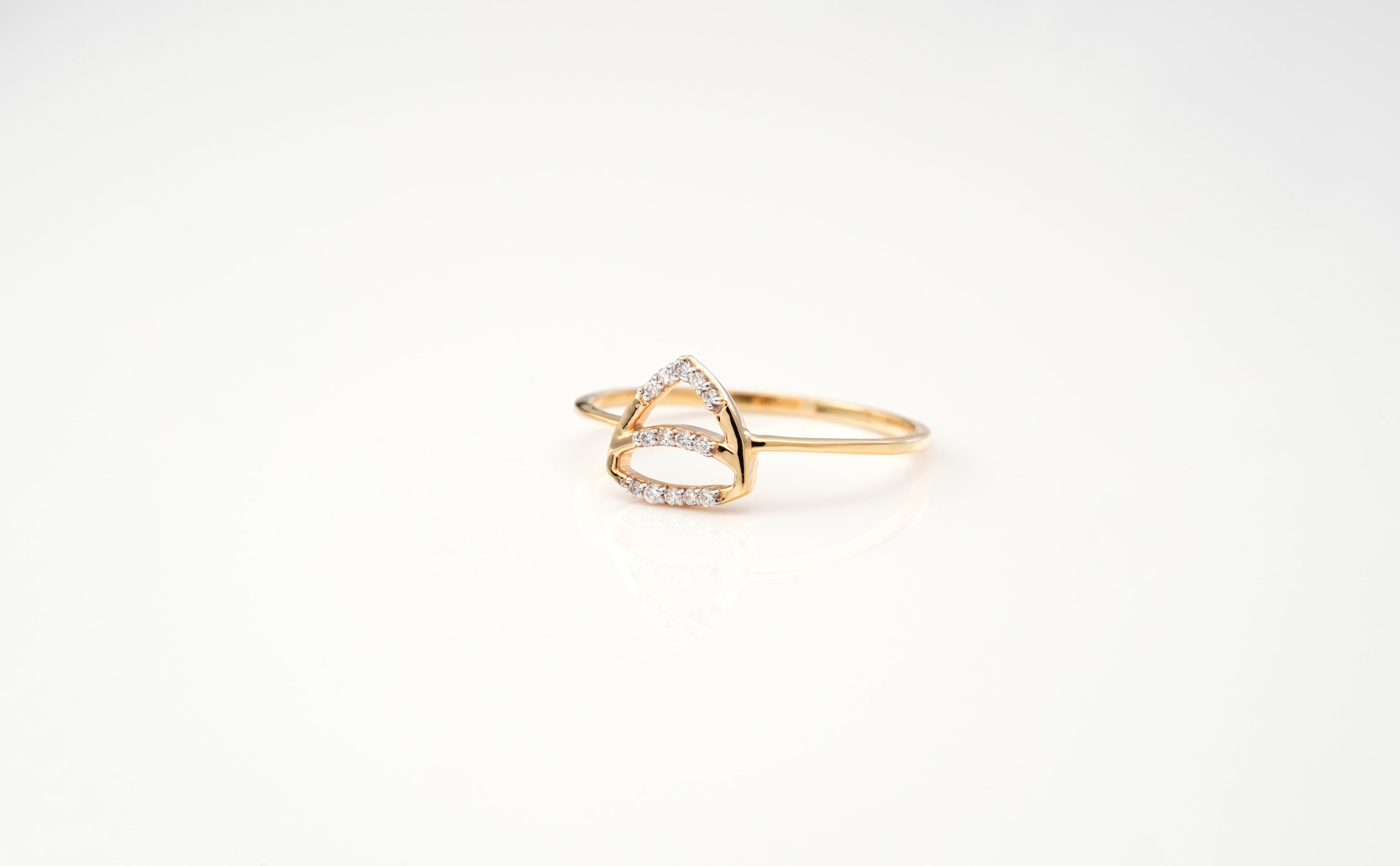 Radiant Pyramid Ring  - RGD