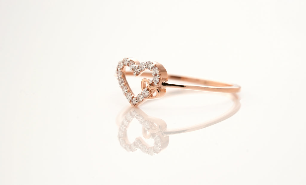 Forever Shine Heart Ring   - RGD
