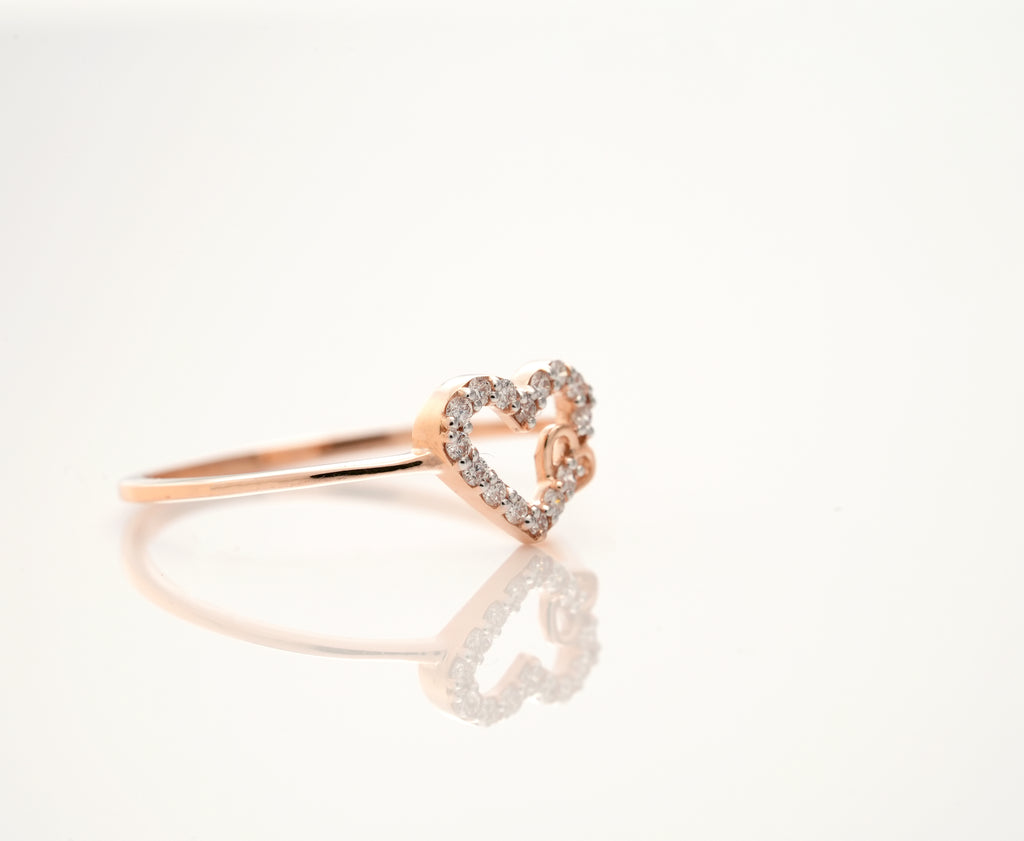 Forever Shine Heart Ring   - RGD