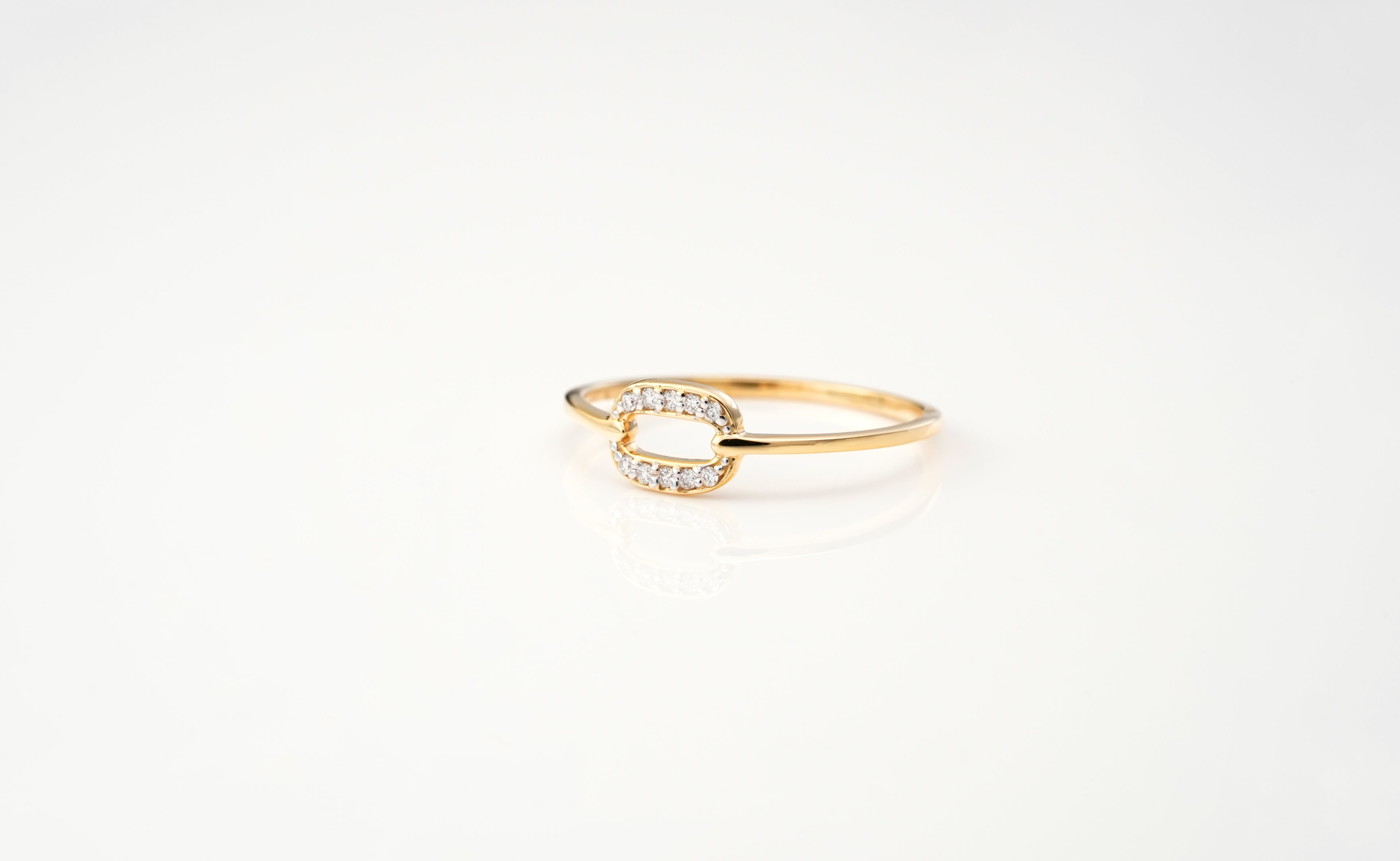 Eterna Ellipse Ring  - RGD