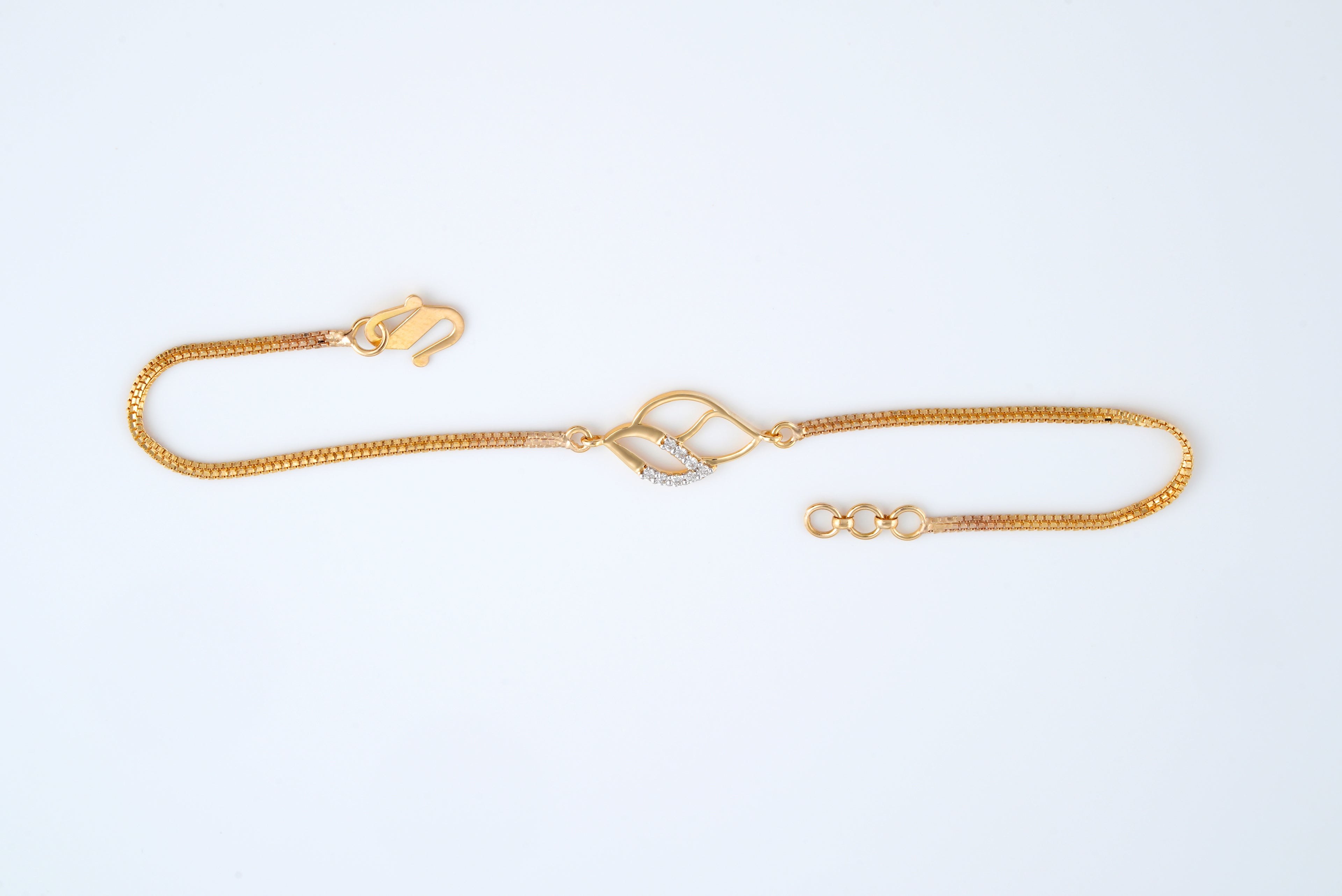 Diamond Leaflet Bracelet  - TBC105