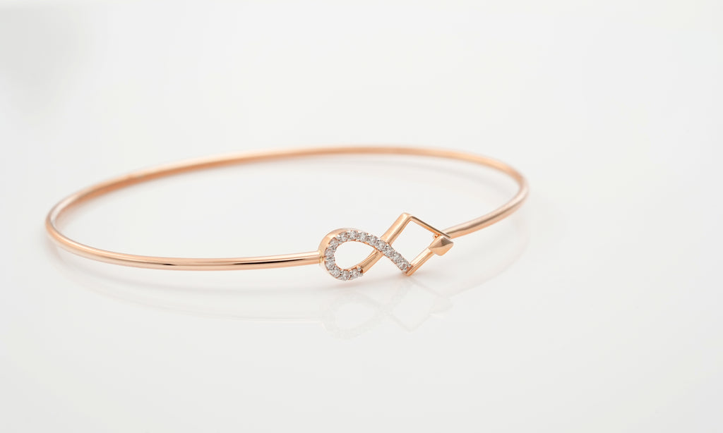 Infinity Arrow Bangle  -PBD