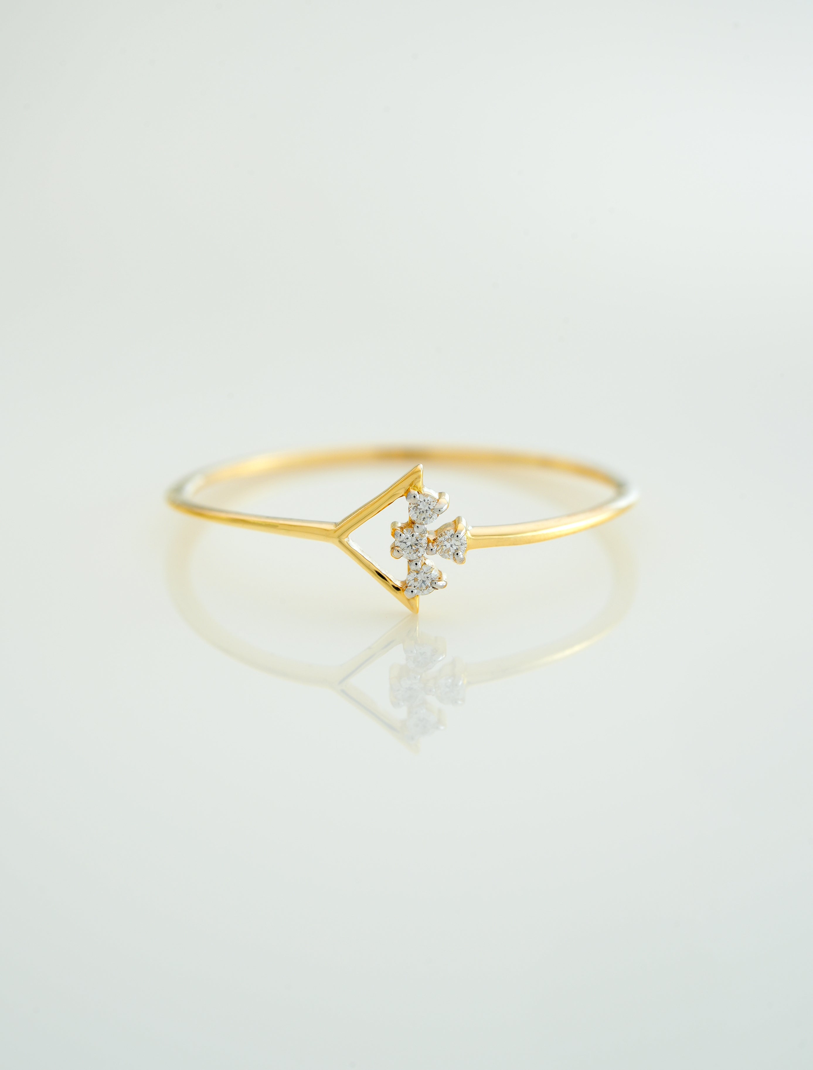 Harmony Four Diamond Ring  - RGD711