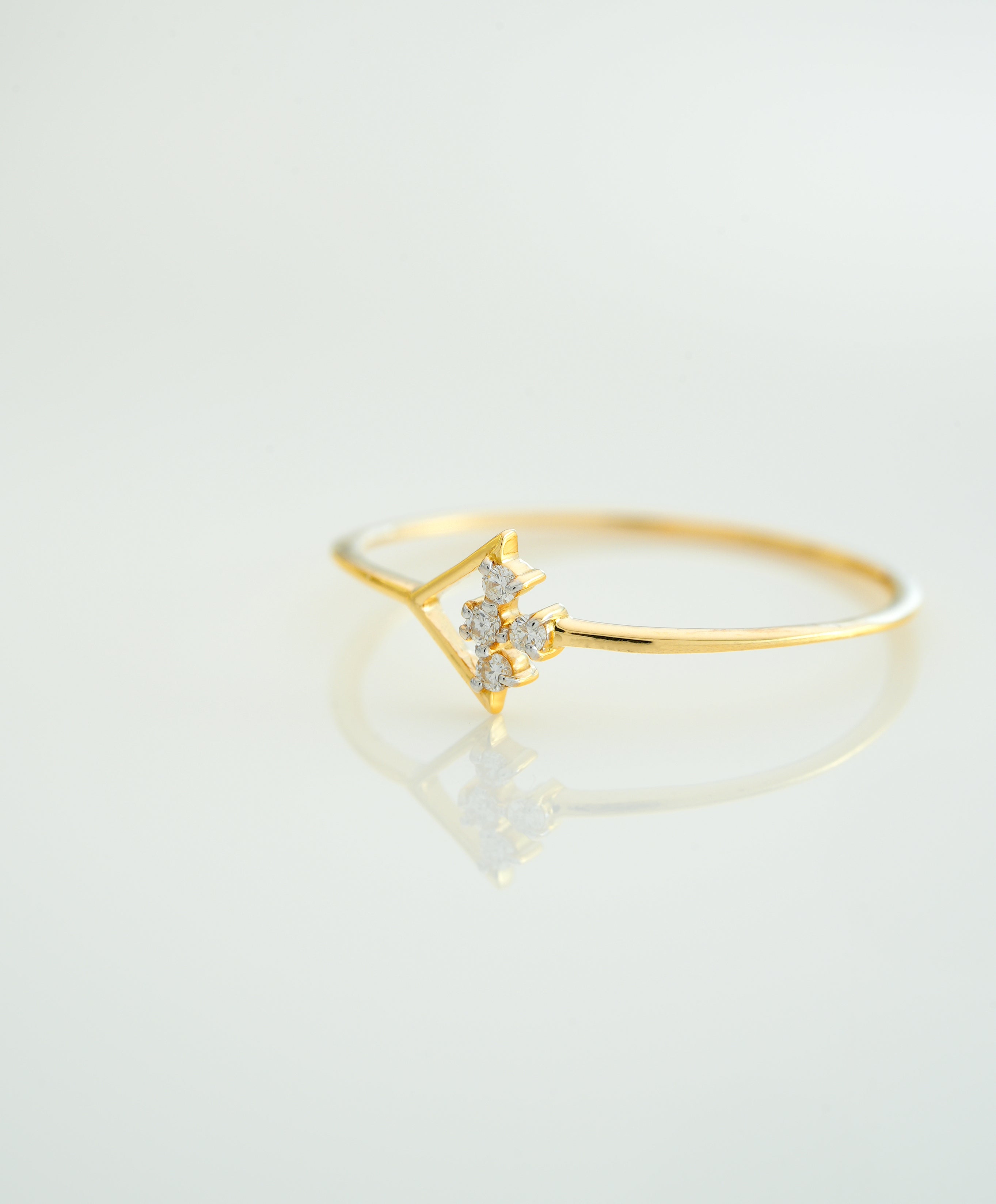Harmony Four Diamond Ring  - RGD711