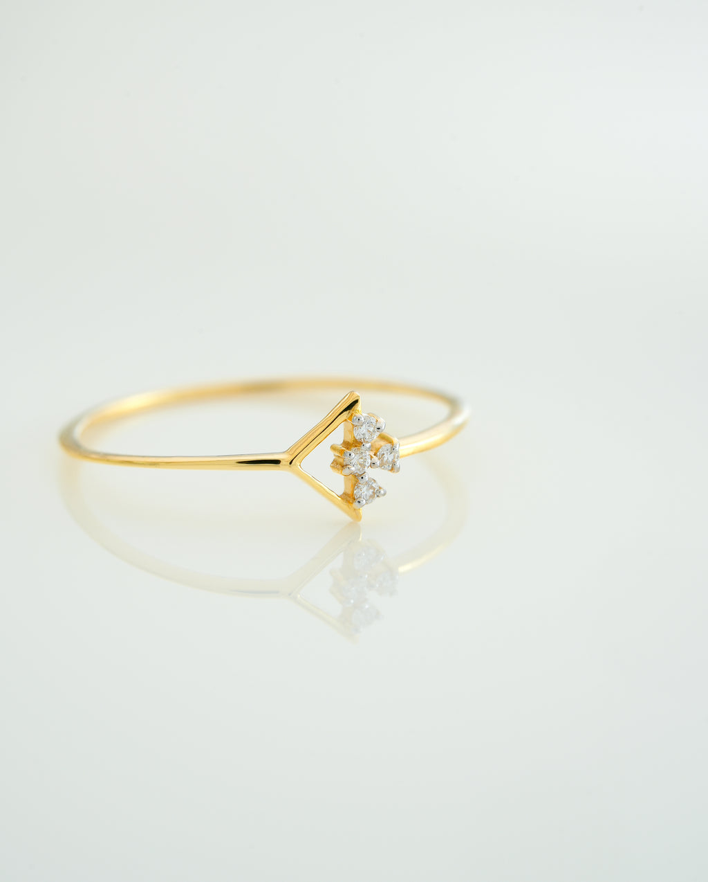 Harmony Four Diamond Ring  - RGD711