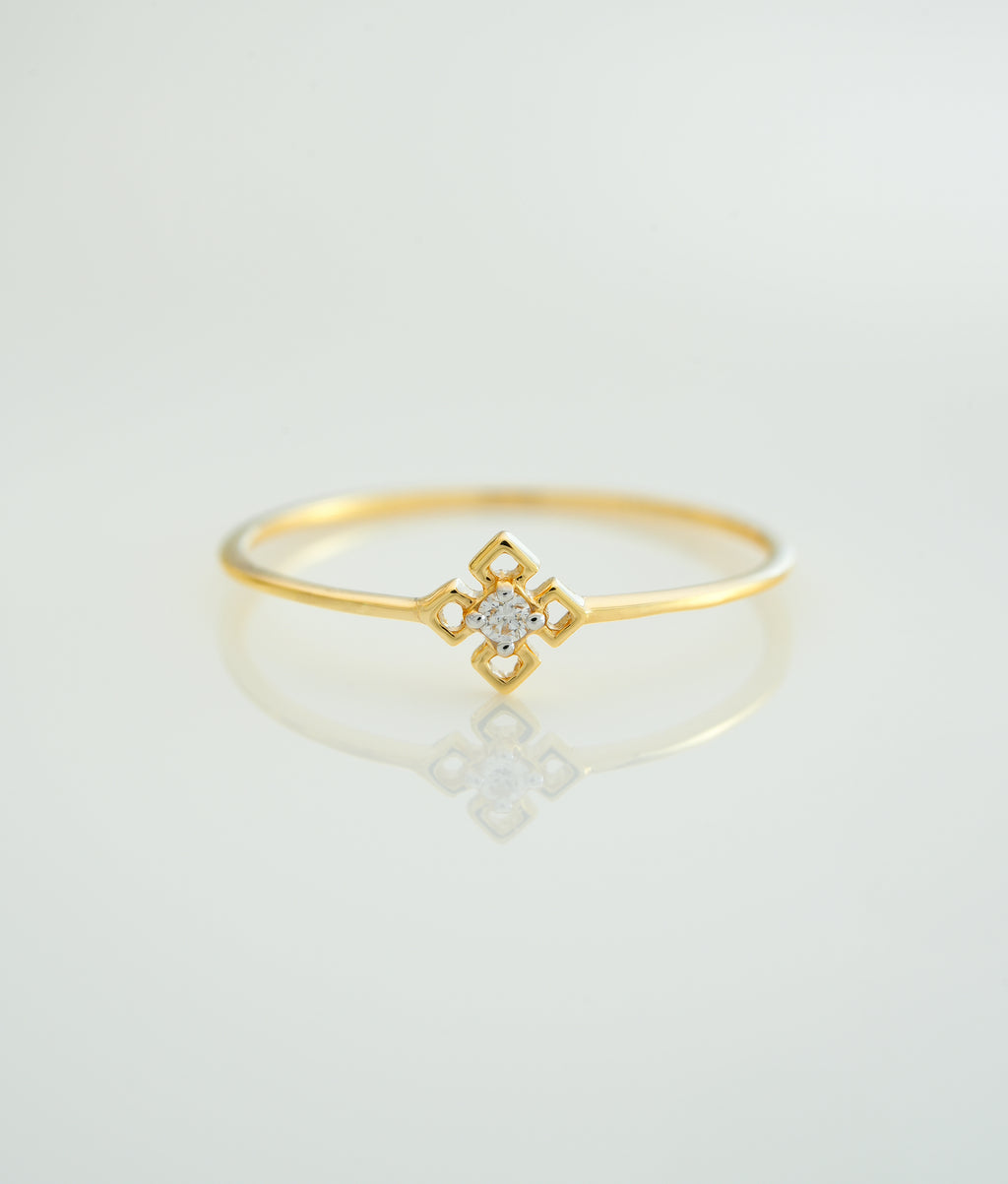 Celeste Petal Diamond Ring - RGD 835