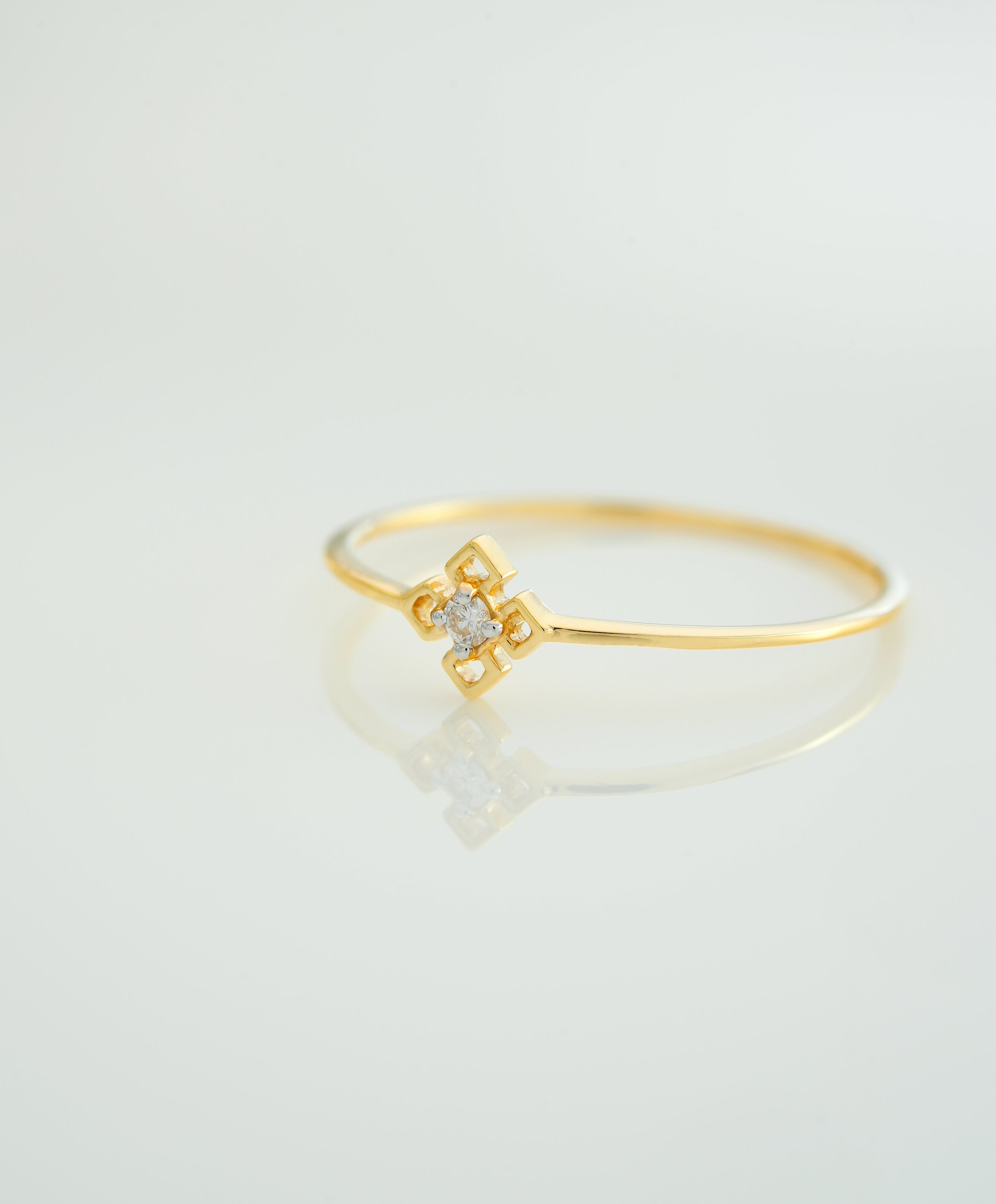 Celeste Petal Diamond Ring - RGD 835