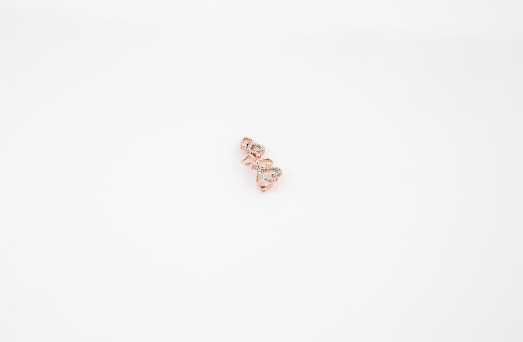 Romantic Flow Diamond Pendant - PND162