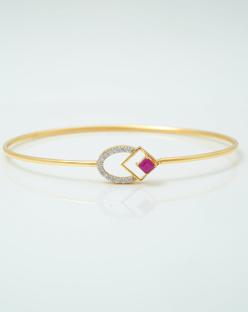 Scarlet Spark Orbit Bangle -CPBD63