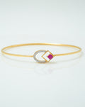 Scarlet Spark Orbit Bangle -CPBD63