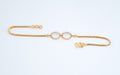 Two elegant oval Bracelets  - TBC206