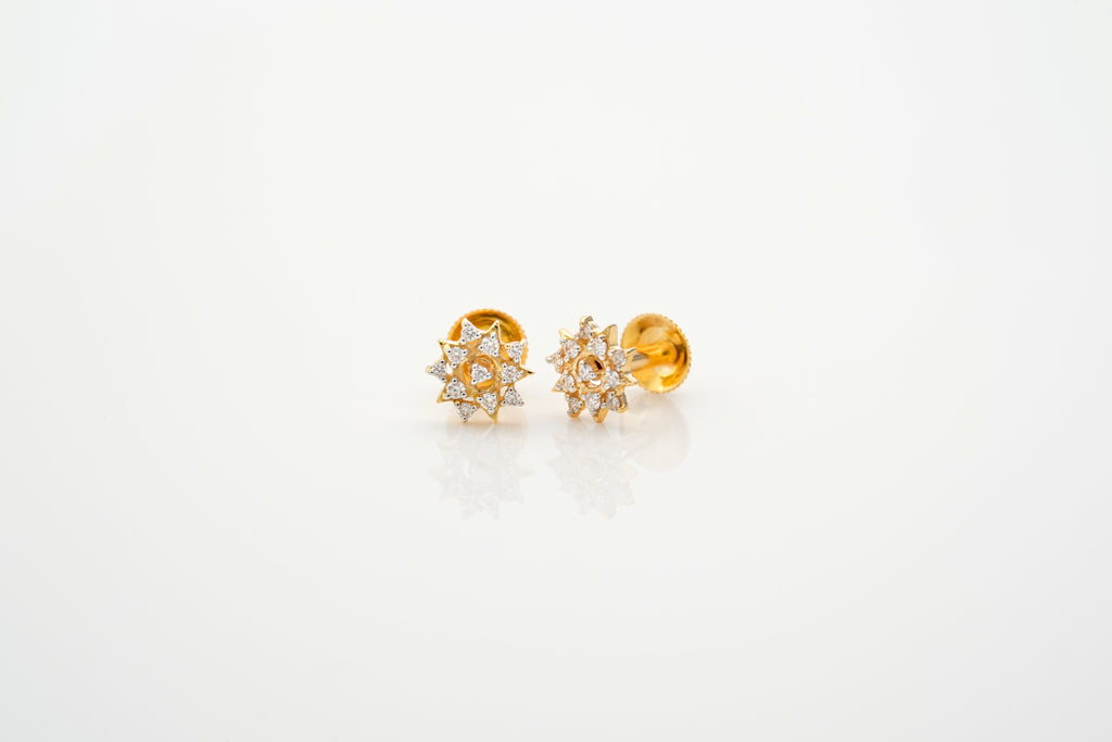 Radiant Blossom Earring - STDD312