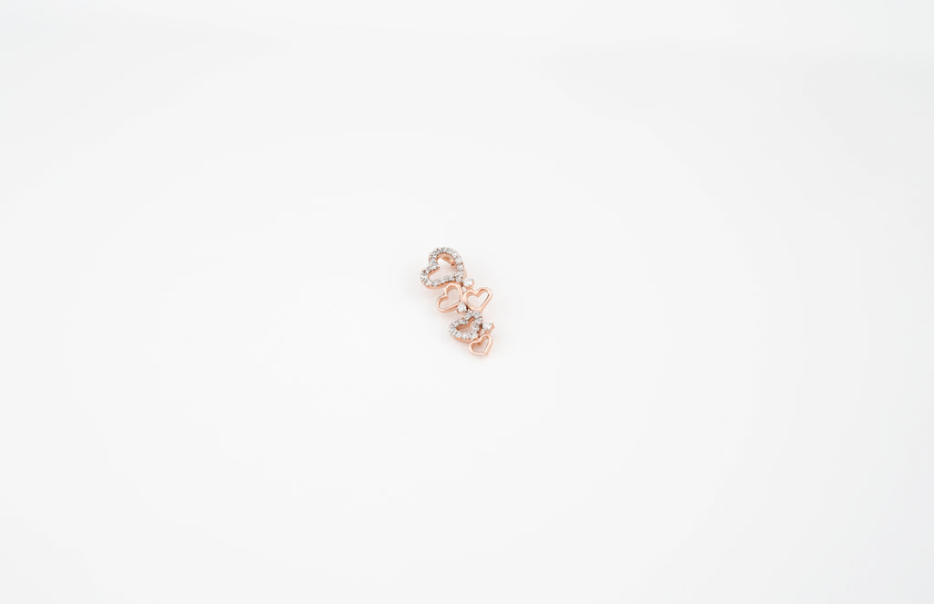 Romantic Flow Diamond Pendant - PND162