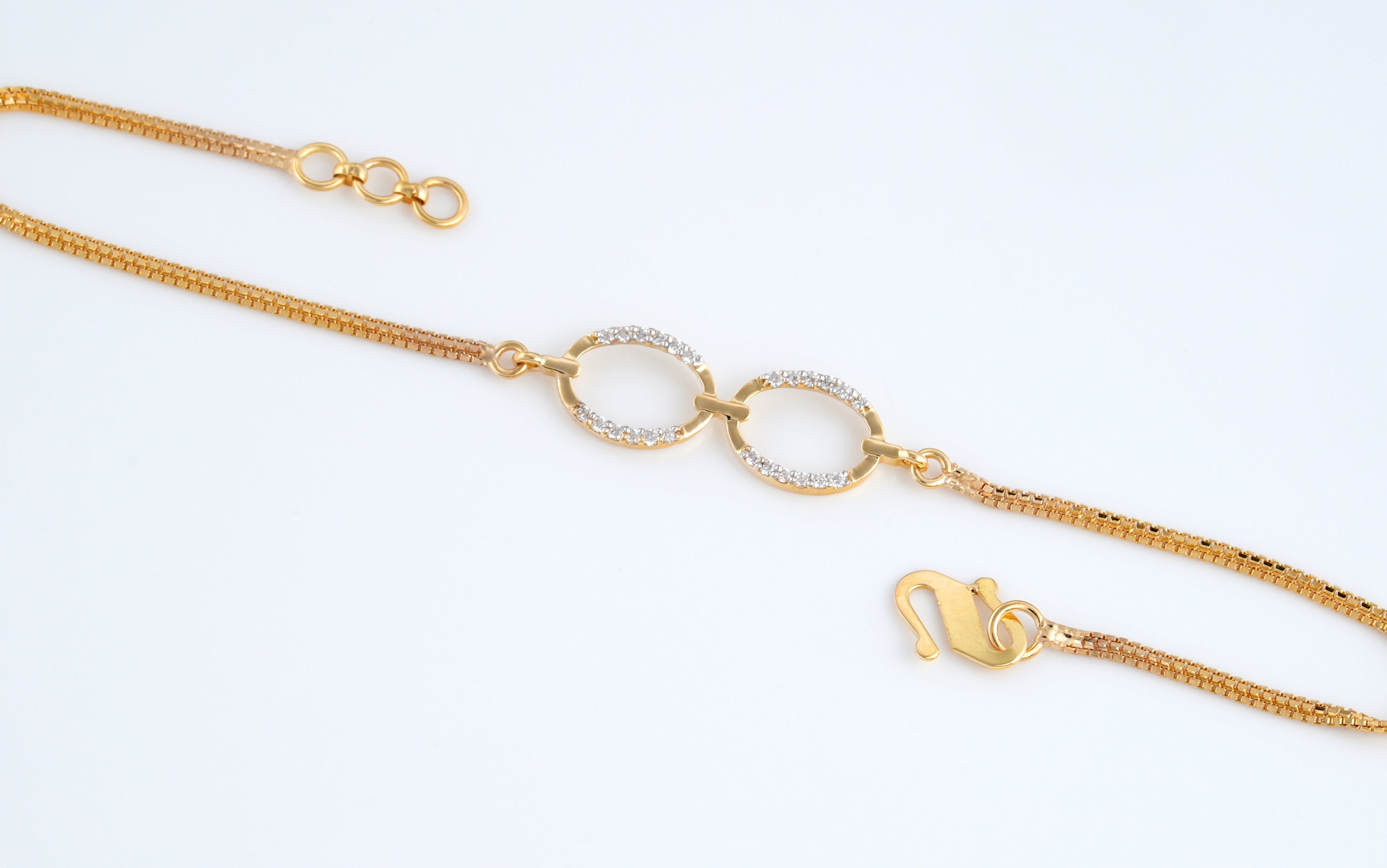 Two elegant oval Bracelets  - TBC206