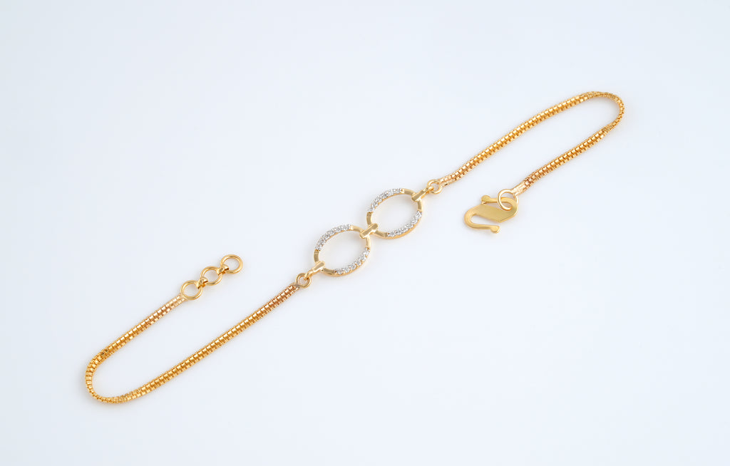Two elegant oval Bracelets  - TBC206