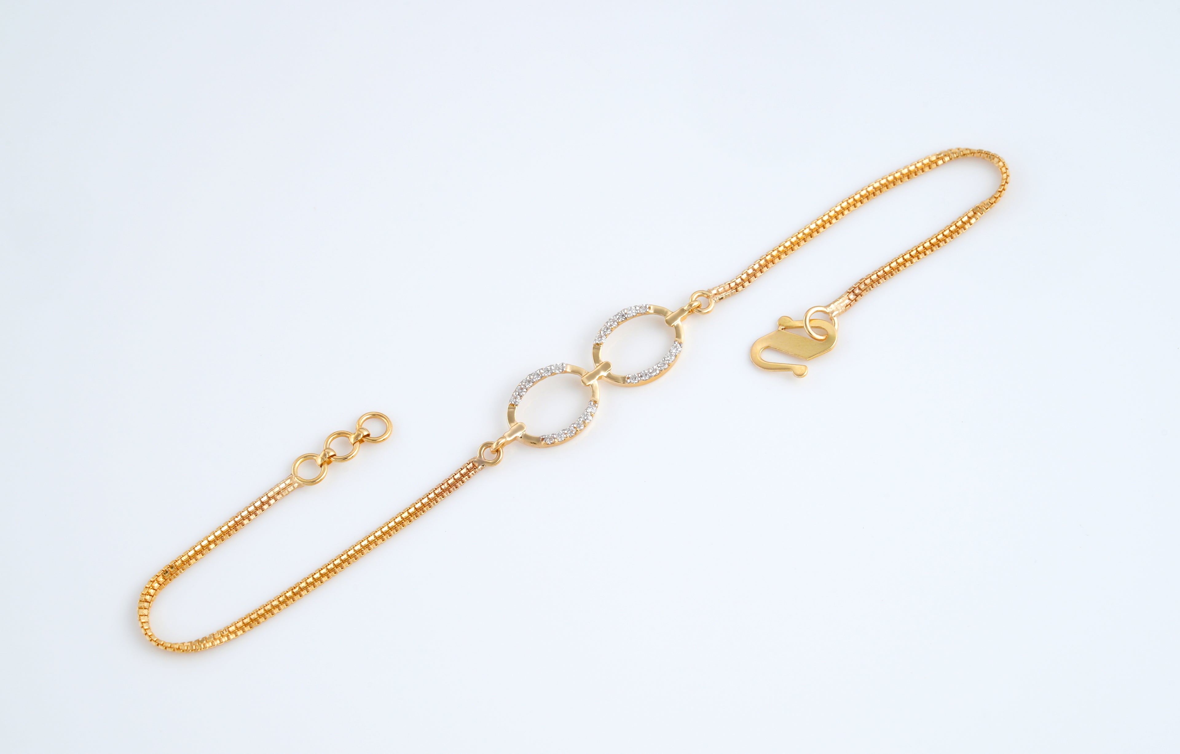 Two elegant oval Bracelets  - TBC206