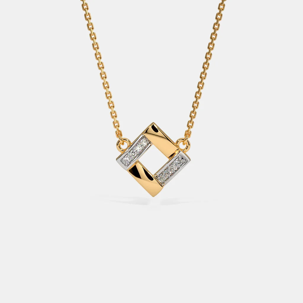 Square Necklace  - PND