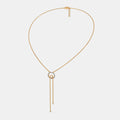 Circles Long Necklace  -NCD