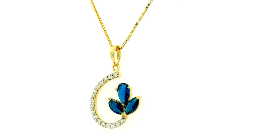 Azure Arc Elegance Pendant -CPN54B