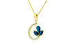 Azure Arc Elegance Pendant -CPN54B