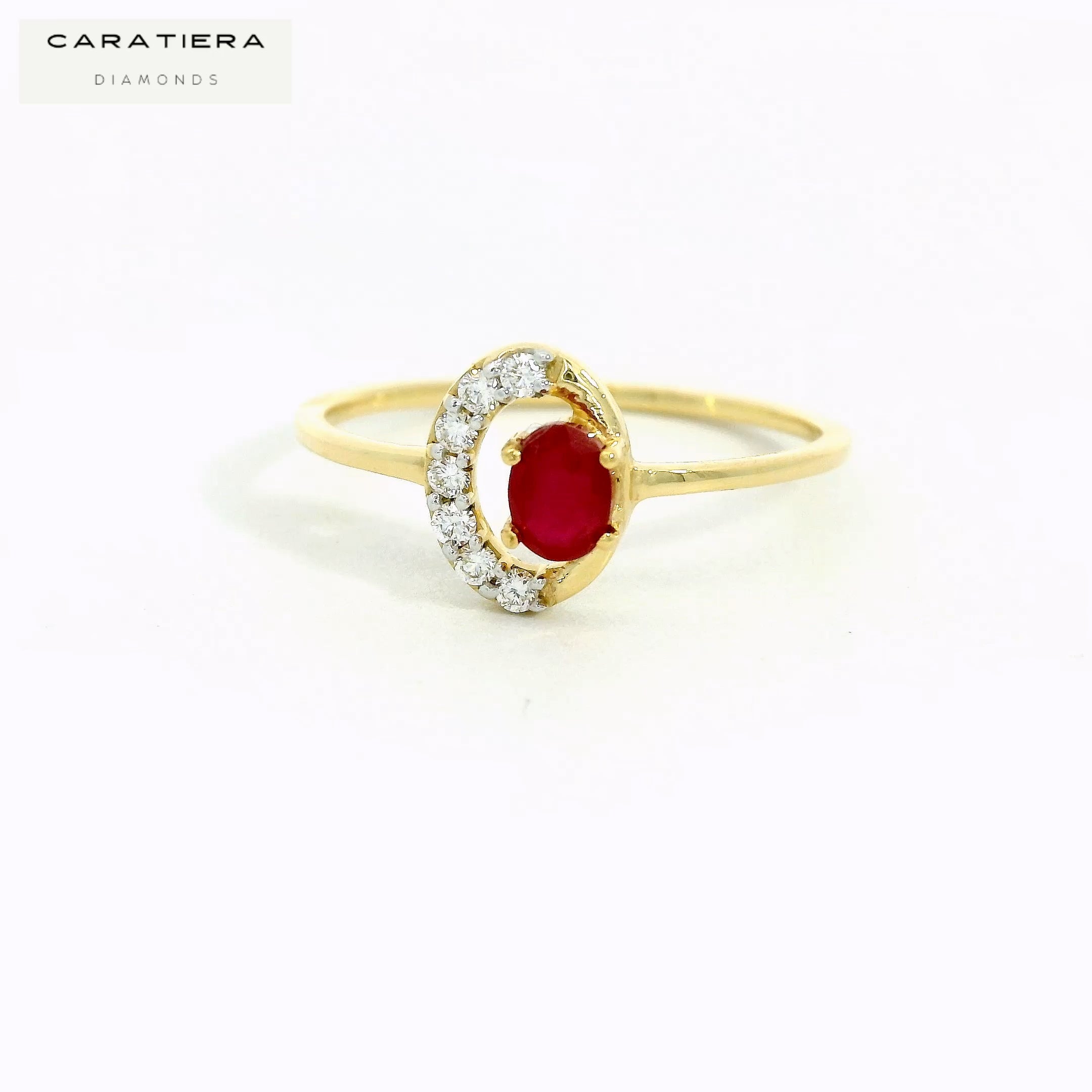 The Ruby Eclipse Ring  - CRG102