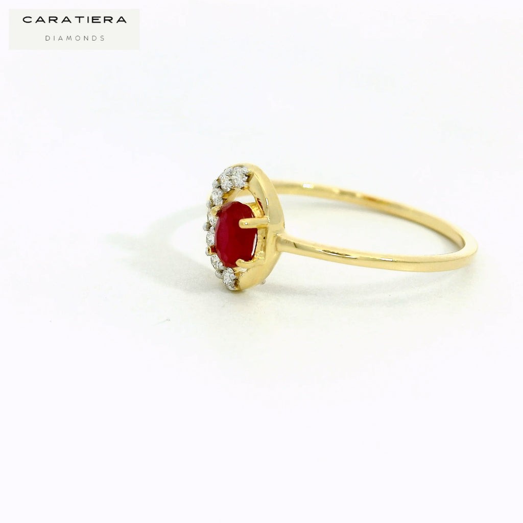 The Ruby Eclipse Ring  - CRG102