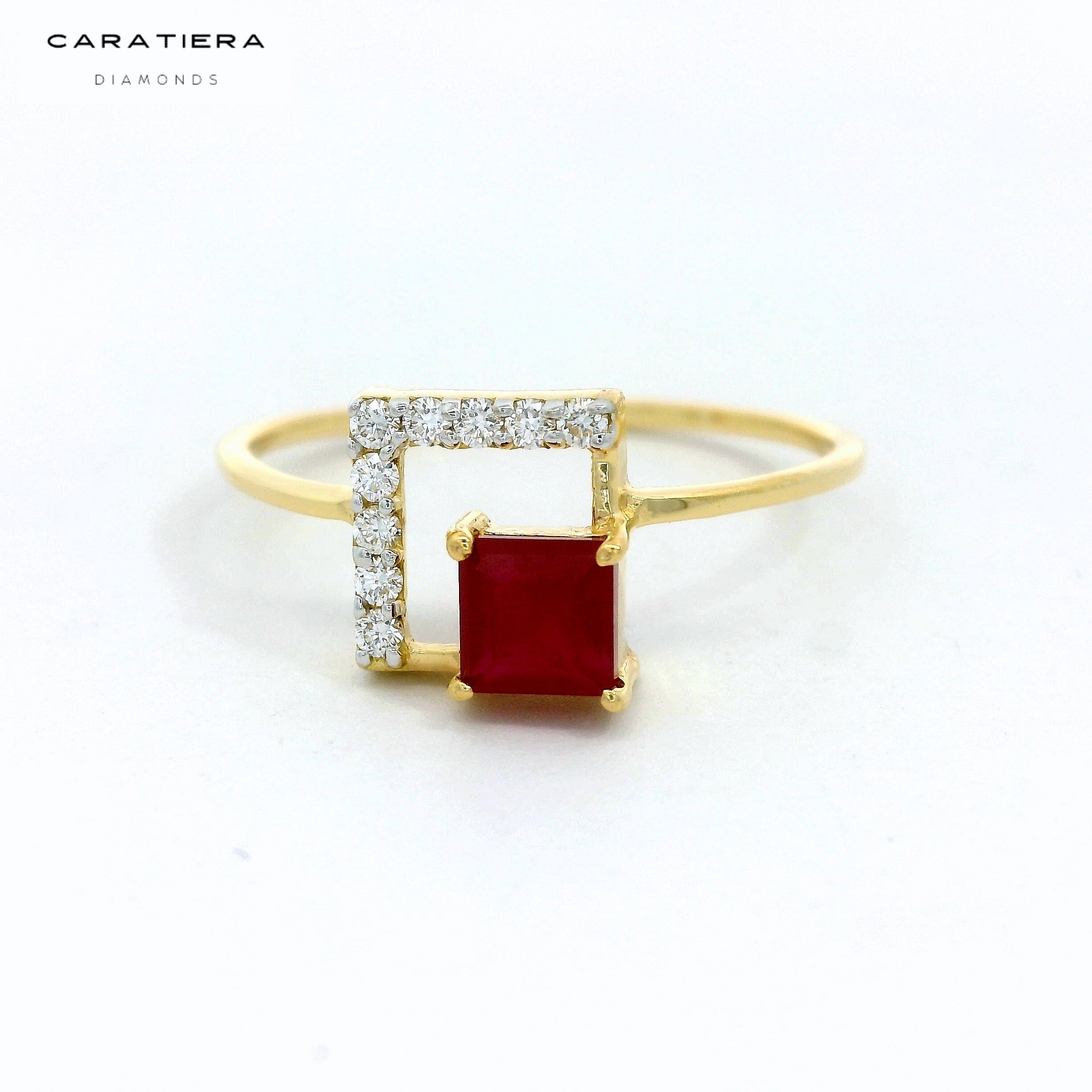 RUBY RADIANCE  TRAME RING  -CRG106