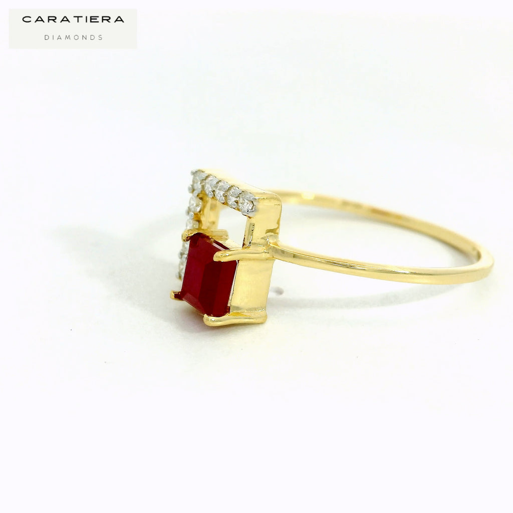 RUBY RADIANCE  TRAME RING  -CRG106