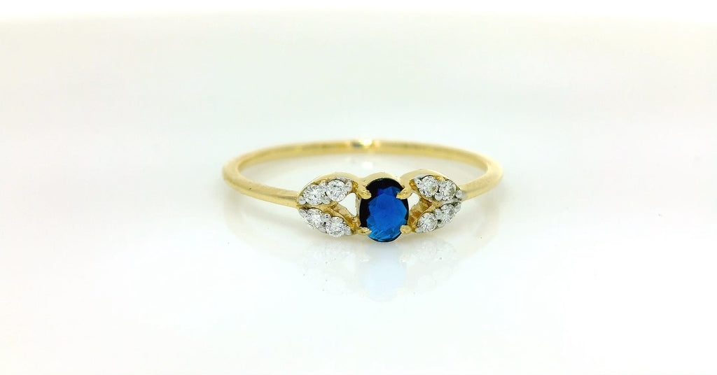 Midnight dewdrop Ring   - CRG22