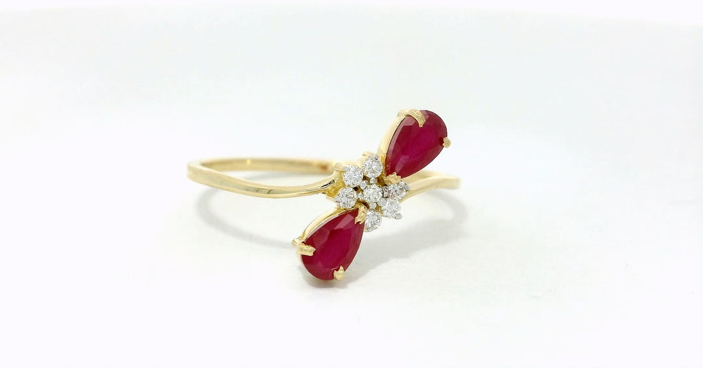 Royal Petal Spark Ring -CRG39R