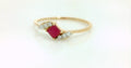 Ruby Crown Glow Ring  - CRG64R
