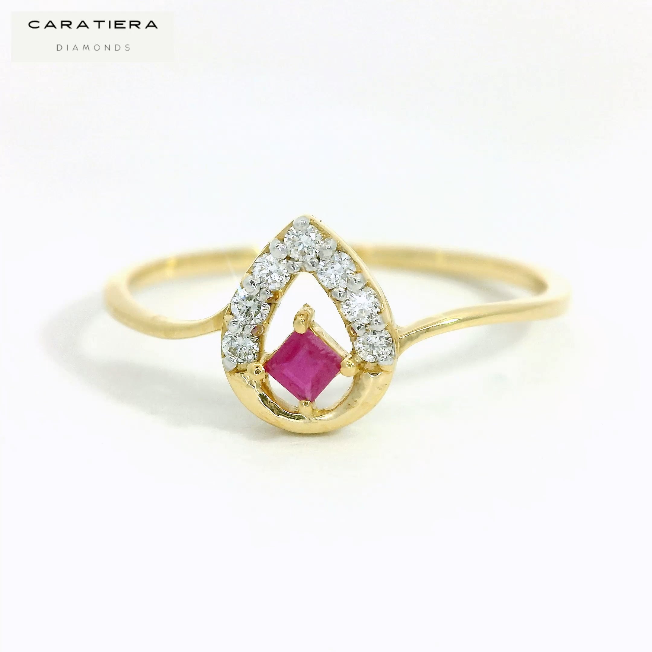 Divine Ruby Glow Ring -CRG79