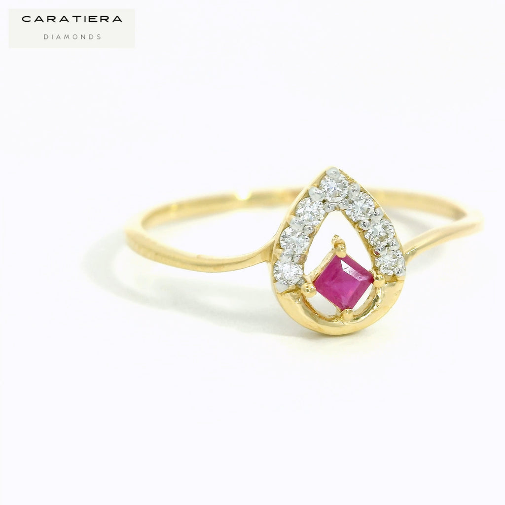 Divine Ruby Glow Ring -CRG79