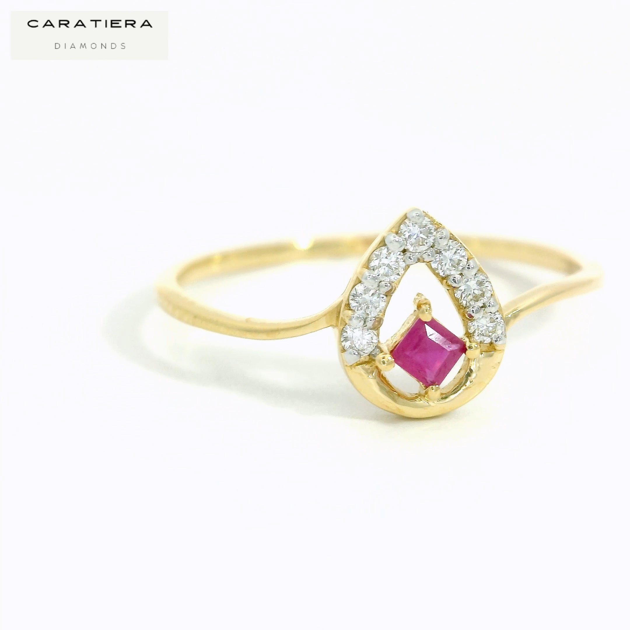 Divine Ruby Glow Ring -CRG79