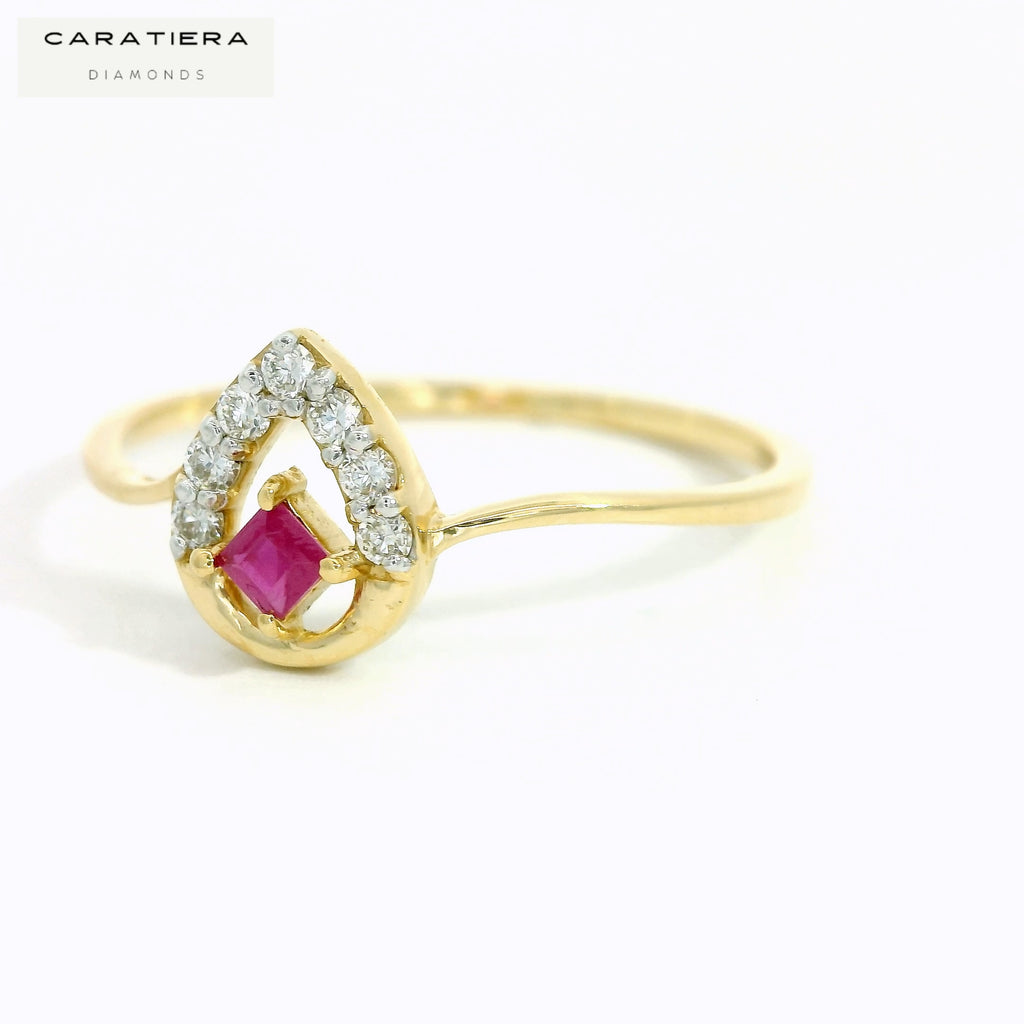 Divine Ruby Glow Ring -CRG79