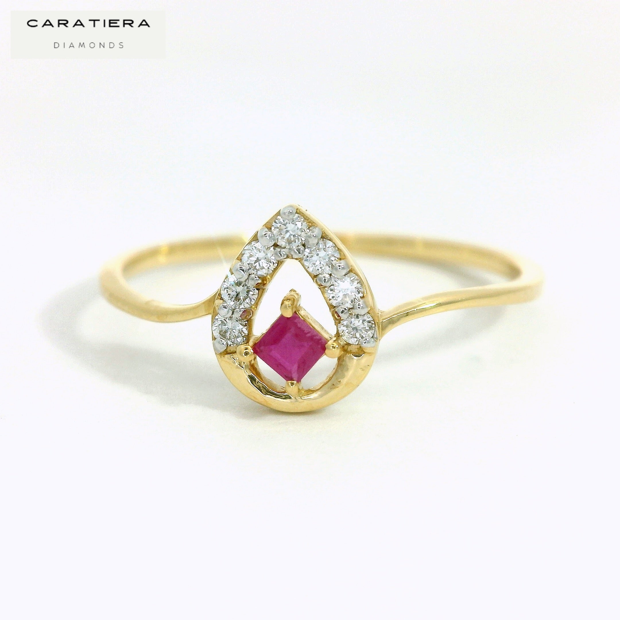 Divine Ruby Glow Ring -CRG79