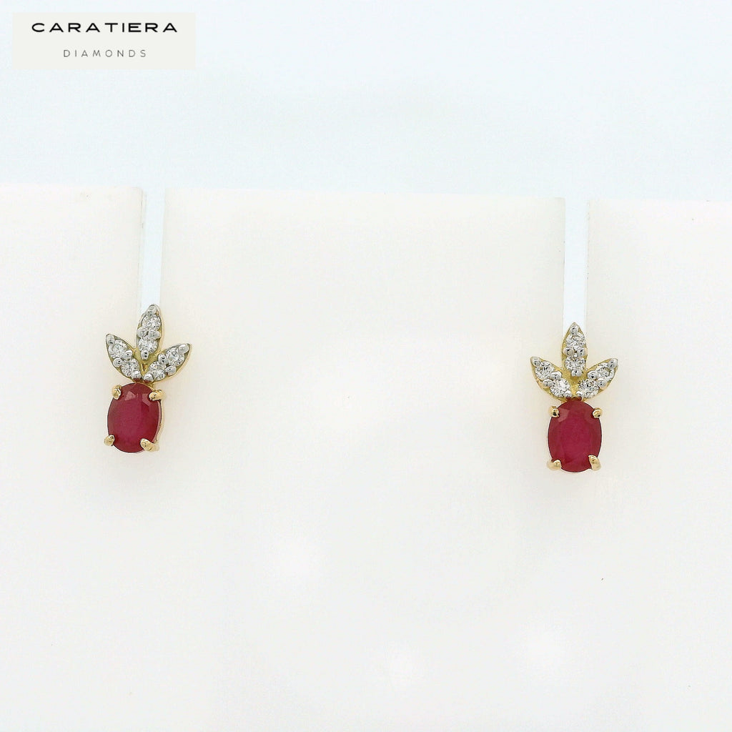 The Crimson Bloom Stud - CSTD14R