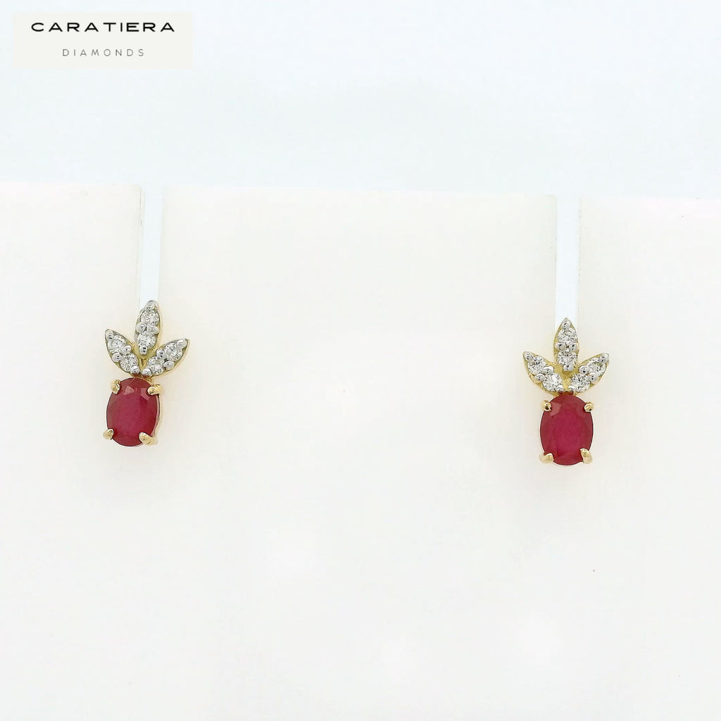 The Crimson Bloom Stud - CSTD14R