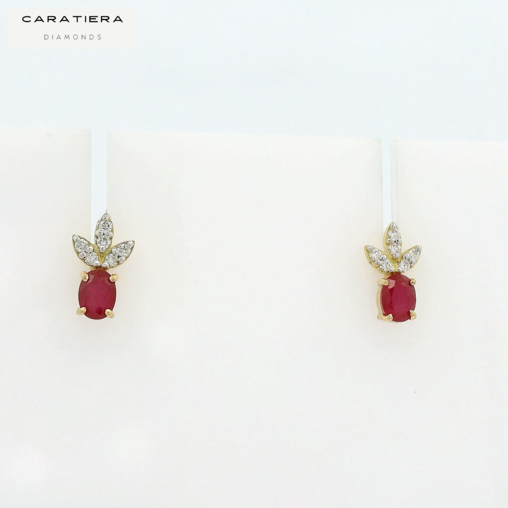 The Crimson Bloom Stud - CSTD14R