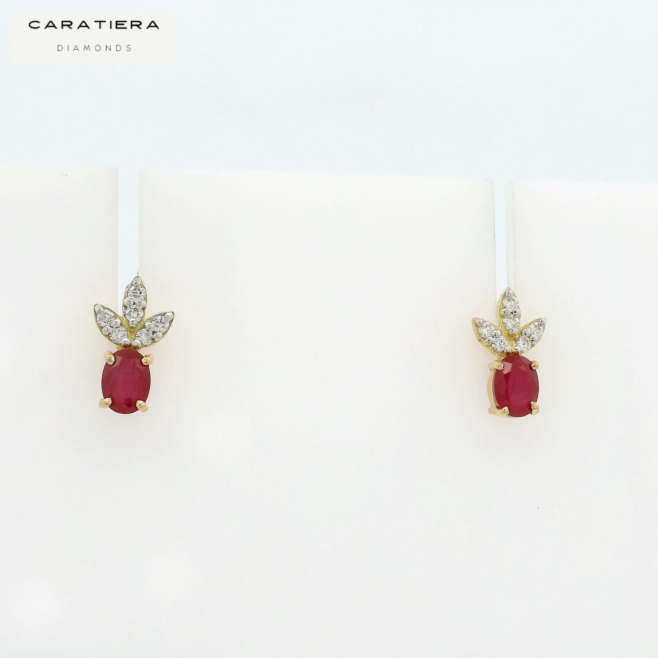 The Crimson Bloom Stud - CSTD14R