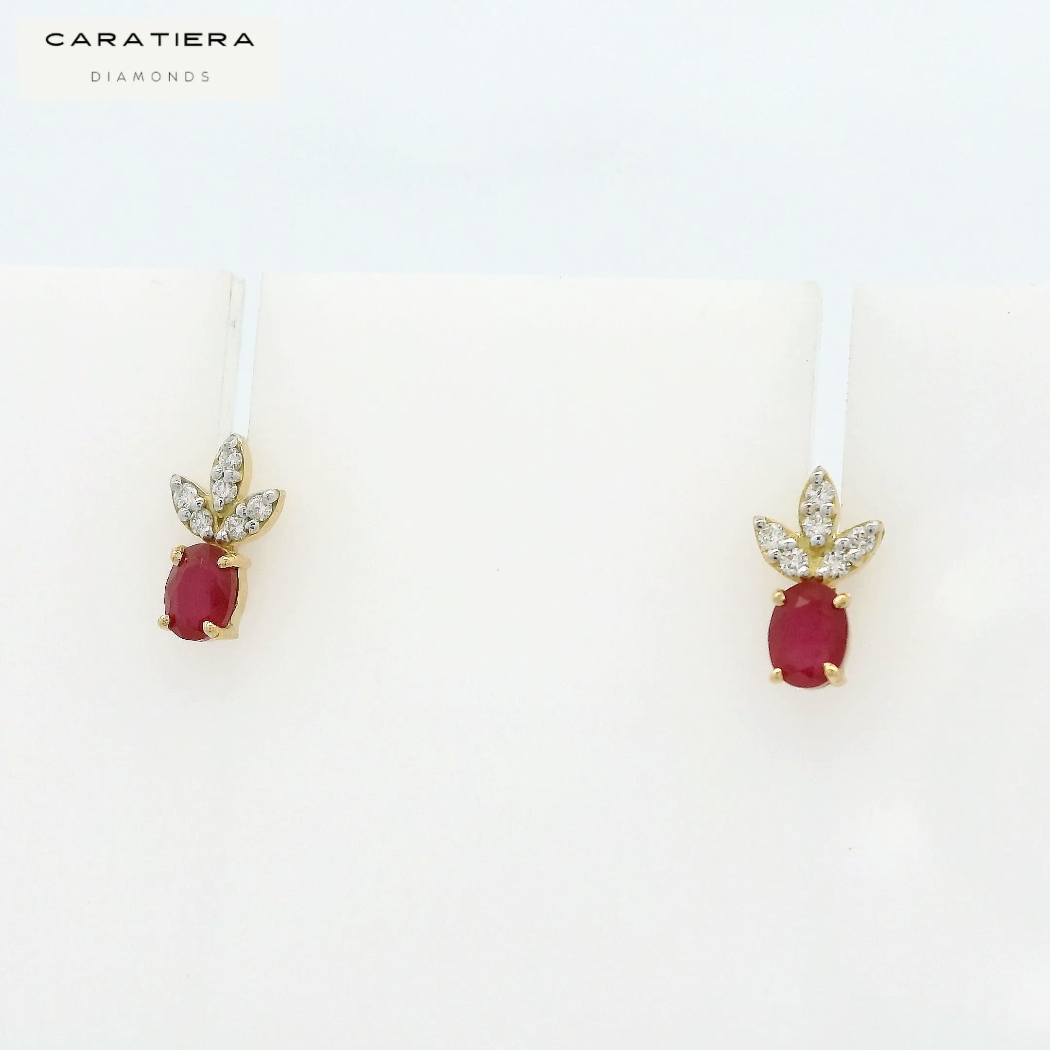 The Crimson Bloom Stud - CSTD14R